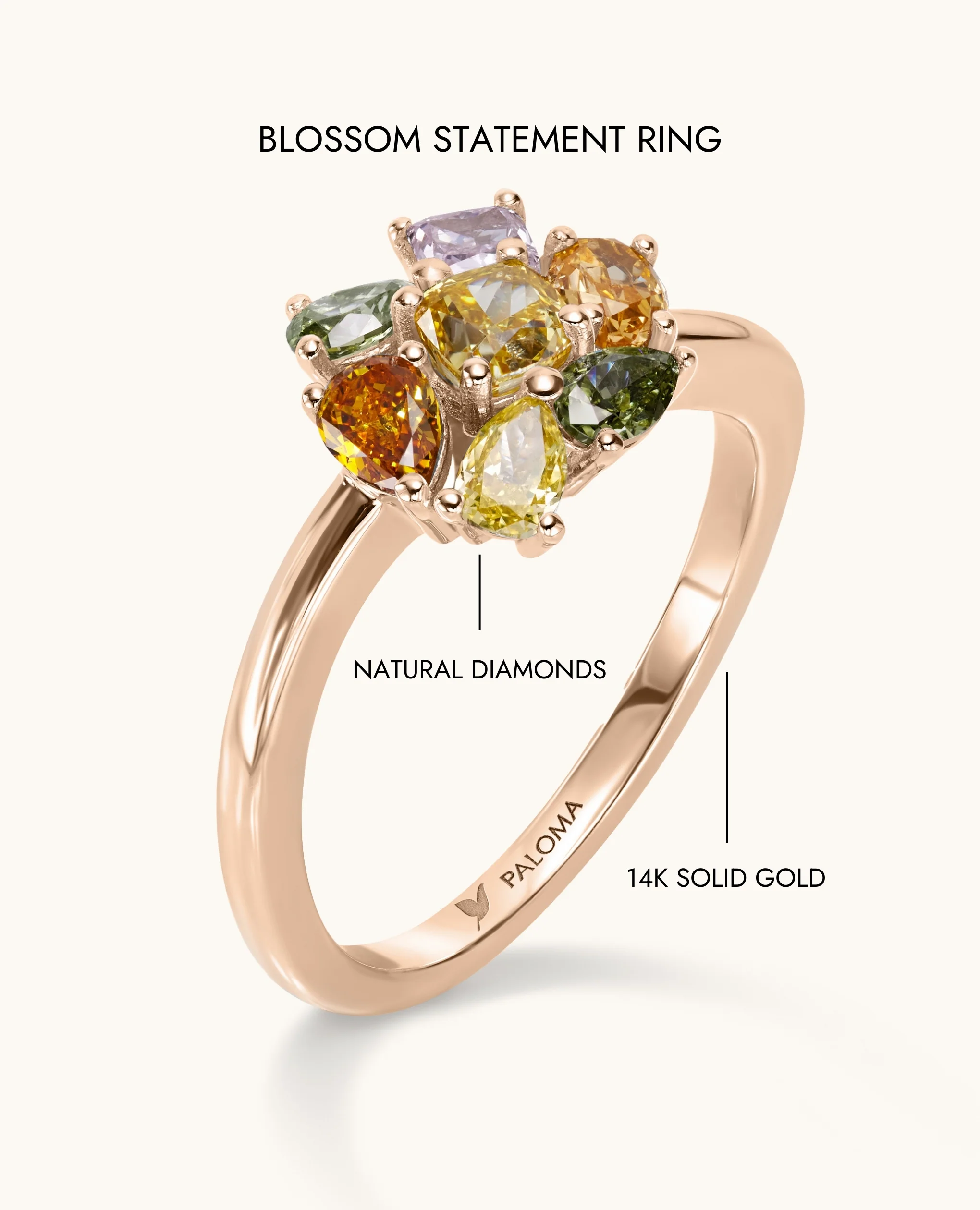 Blossom Statement Ring - Image 10