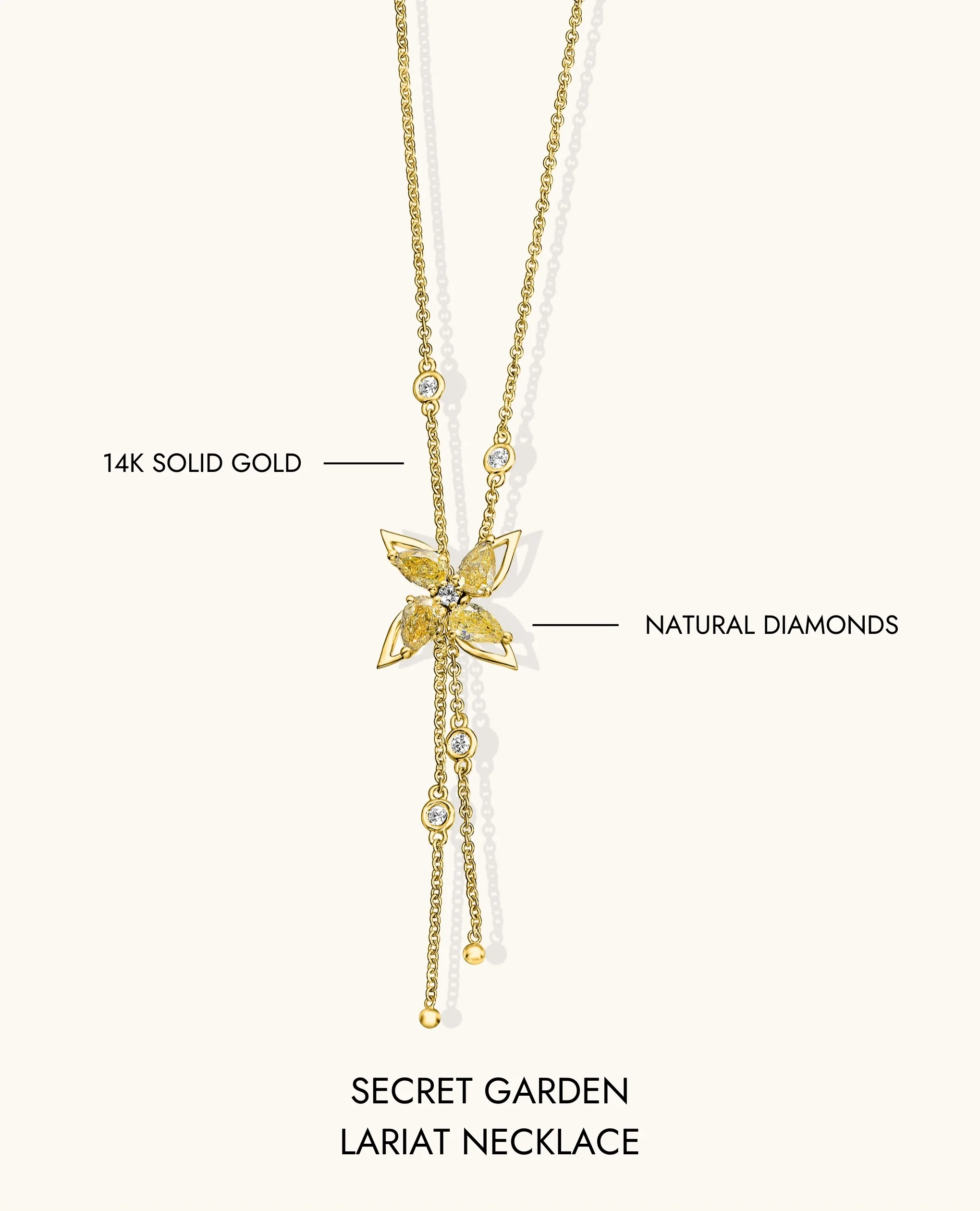 Secret Garden Lariat Necklace - Image 11