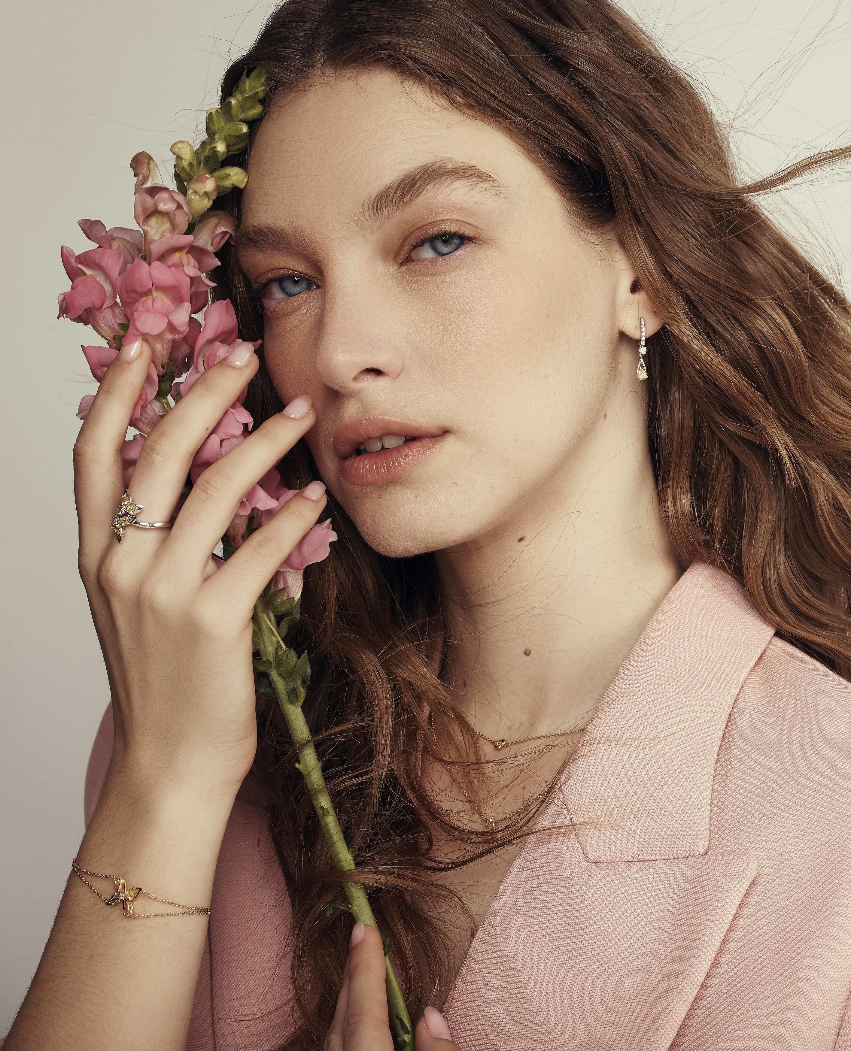 Secret Garden Petal Drop Earrings - Image 5